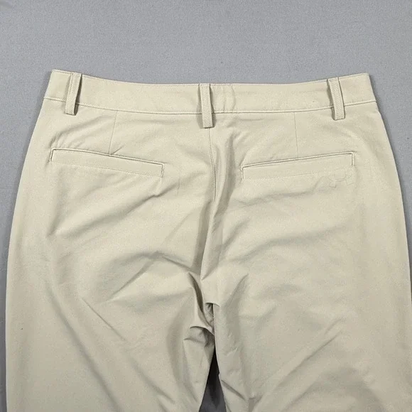 Under Armour Drive Golf Pants Tan Khaki Straight Leg Mens Sz 36/32 - Picture 2 of 9